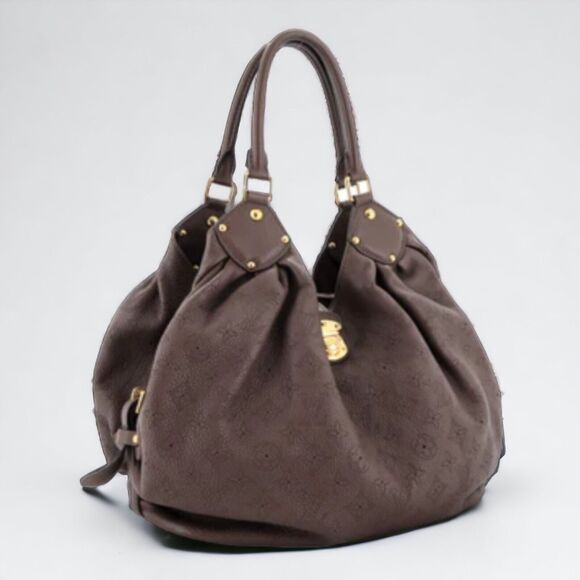 Louis Vuitton Authentic Brown Hobo Mahina Leather Handbag - Picture 2 of 16